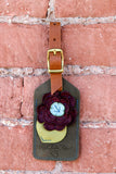 Leather Luggage Tag