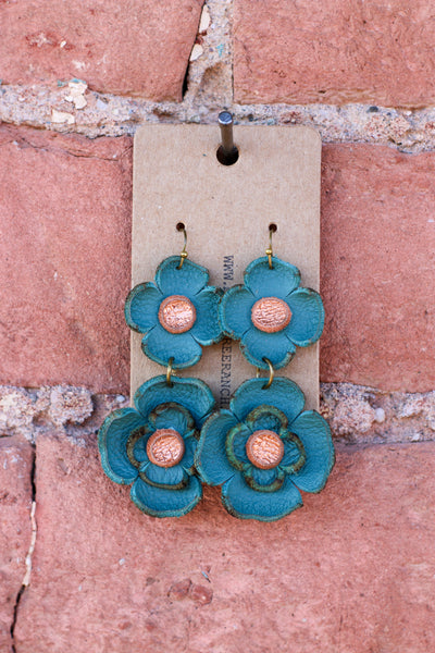 Double Flower Earrings