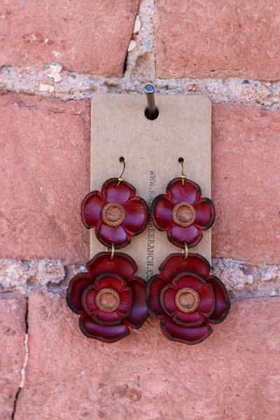 Double Flower Earrings