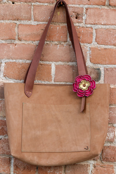 MINI Leather Tote Bag