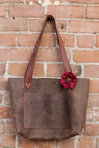 MINI Leather Tote Bag