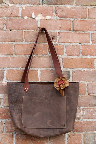 MINI Leather Tote Bag