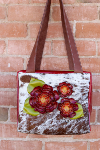 Cowhide & Leather Travel Case