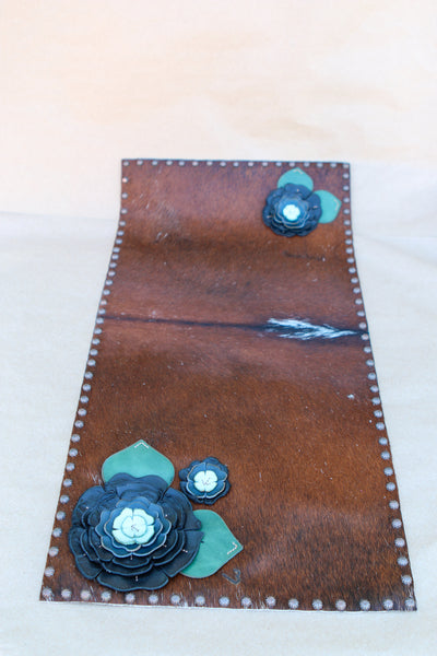 12 x 25 Cowhide Centerpiece