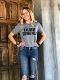 Original Blend 'Eat Beef Drink Milk' Unisex Fit Tee - XS & 2XL